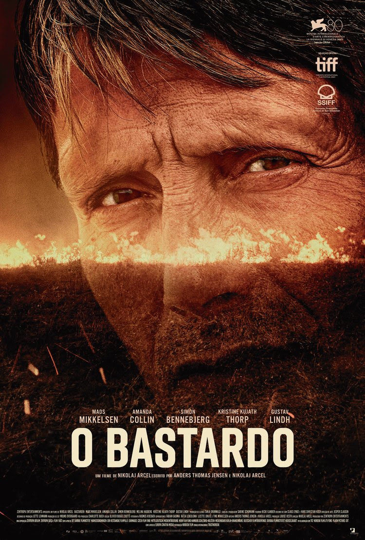 O Bastardo, filme com Mads Mikkelsen, ganha trailer e cartaz oficiais