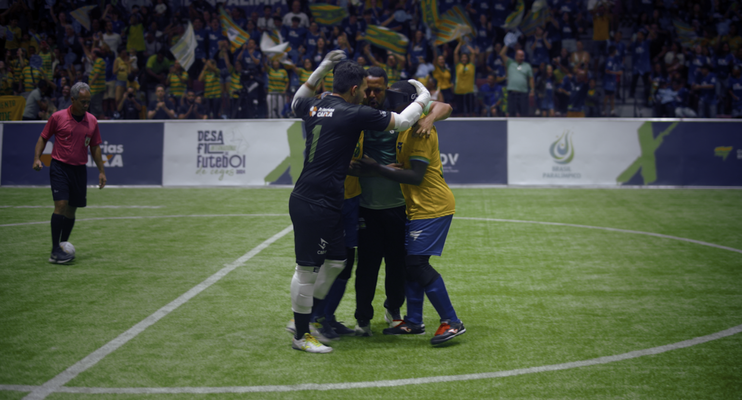Documentário Futebol de Cegos registra preparação da seleção para os Jogos Paralímpicos de Paris